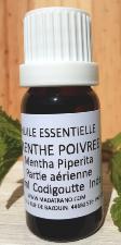 Menthe Poivrée Huile Essentielle 
