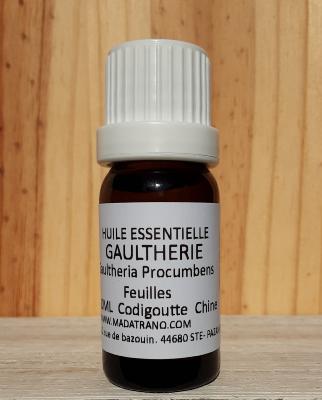 GAULTHERIE couchee Huile Essentielle 