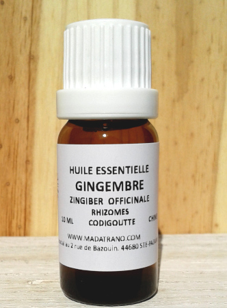 Gingembre Huile Essentielle